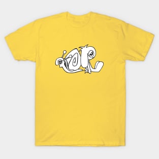 Snail Bunny Chat T-Shirt